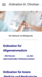 Mobile Screenshot of dr-christian-binder.com